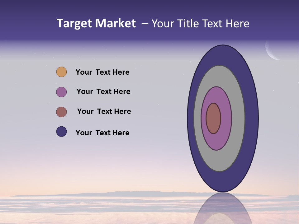 Santa Dusk Sunrise PowerPoint Template