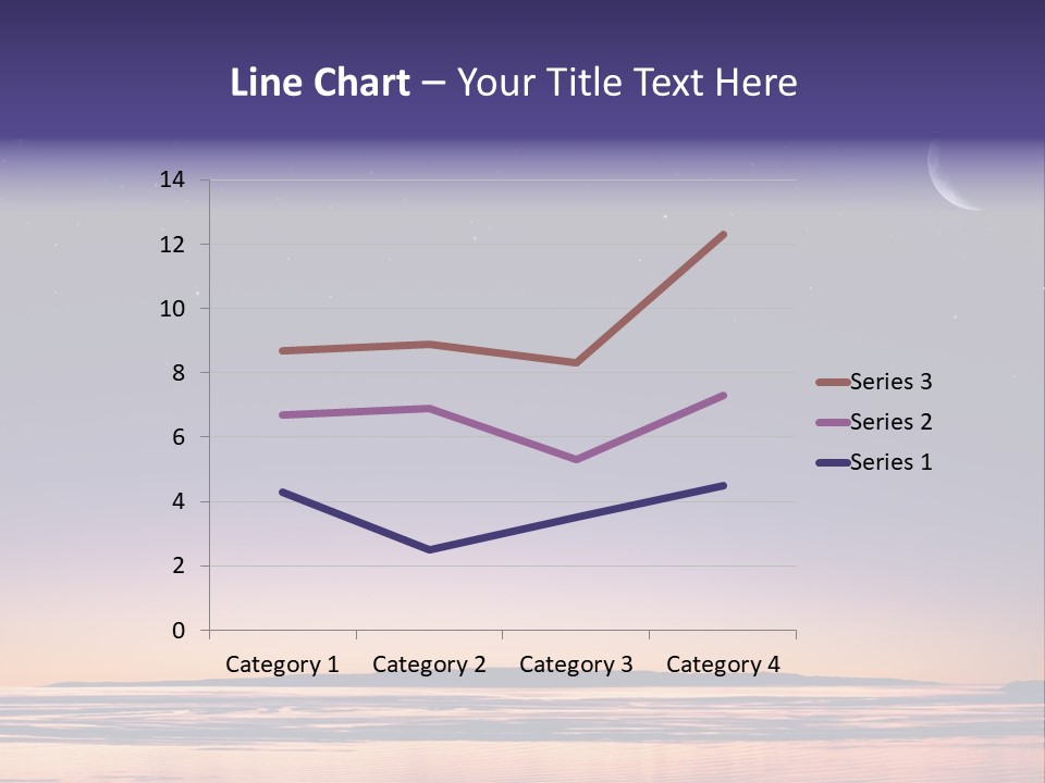 Santa Dusk Sunrise PowerPoint Template