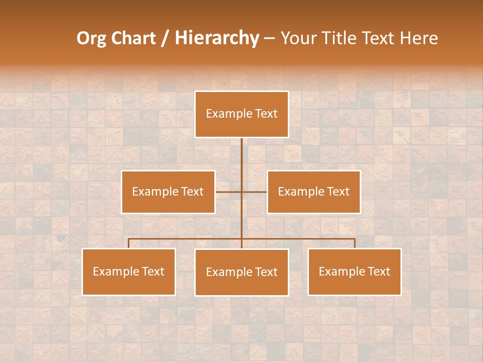 Seamless Mosaic Pink PowerPoint Template