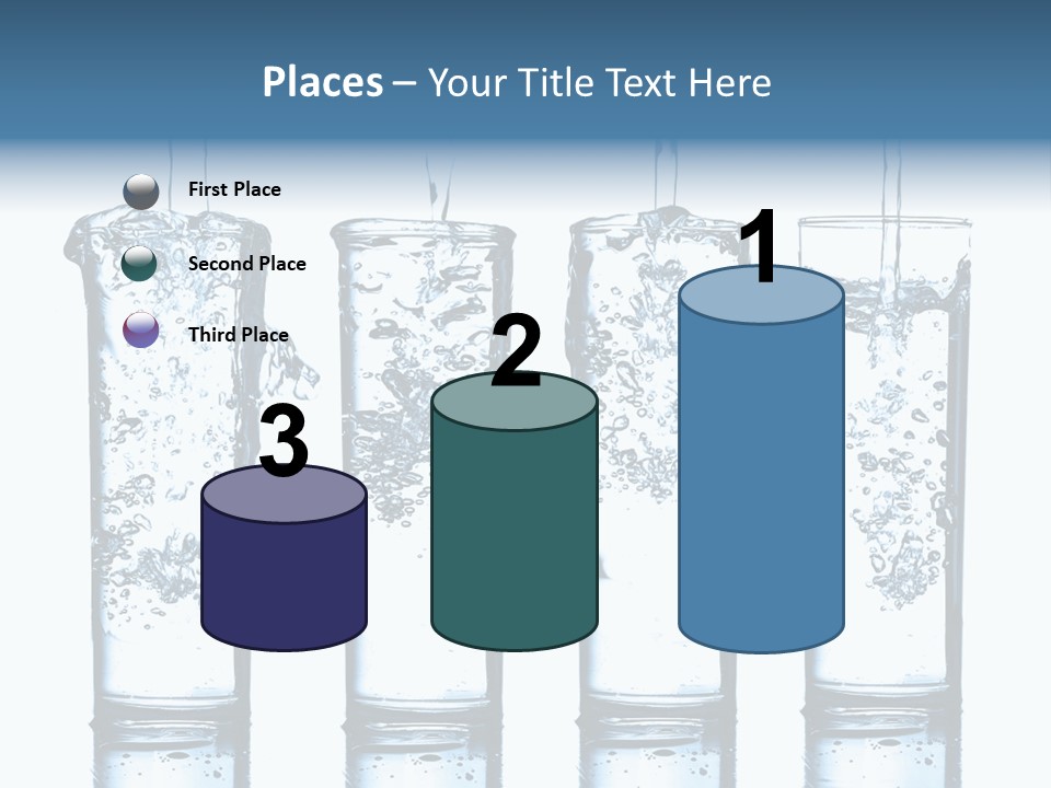 Fresh Water Ripple PowerPoint Template