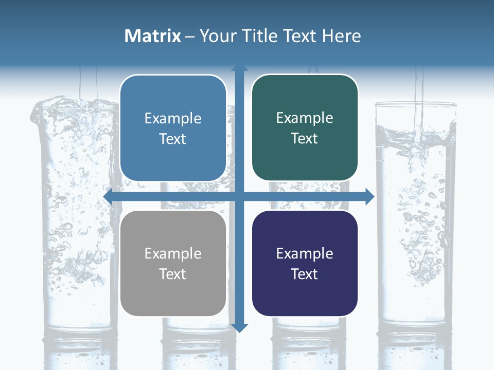 Fresh Water Ripple PowerPoint Template