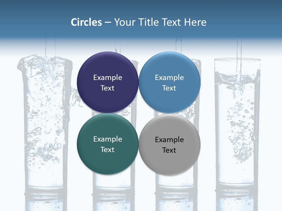 Fresh Water Ripple PowerPoint Template