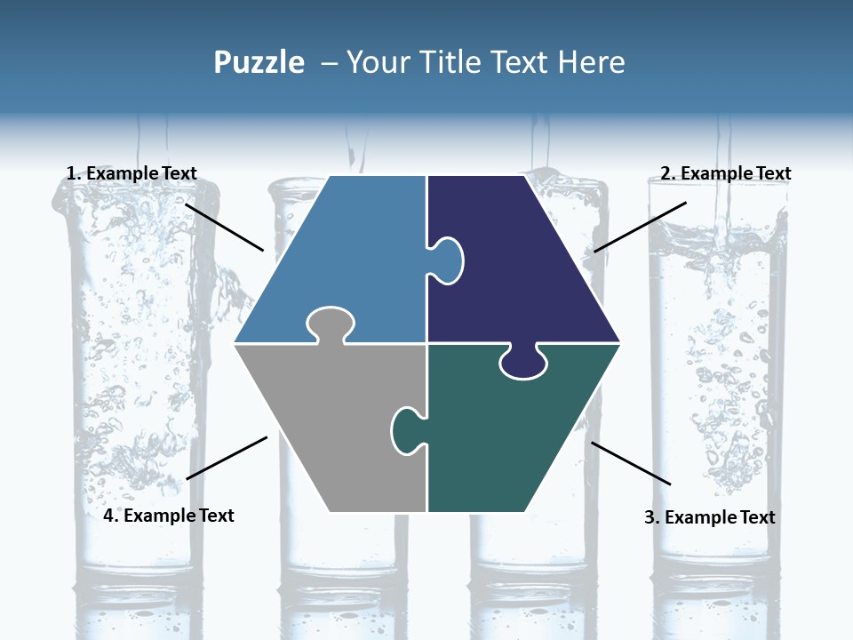 Fresh Water Ripple PowerPoint Template