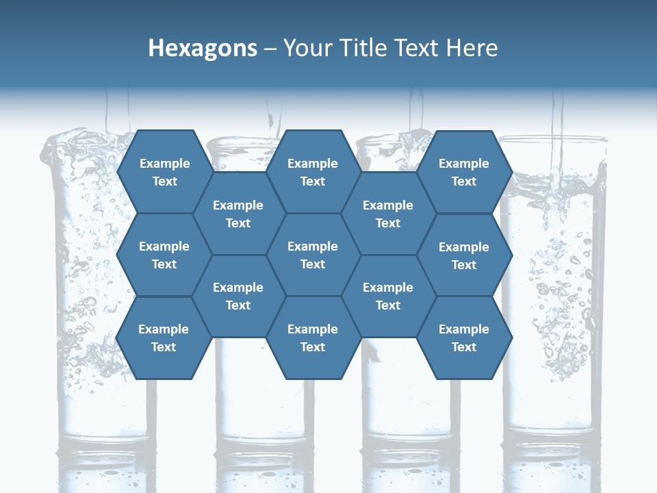 Fresh Water Ripple PowerPoint Template