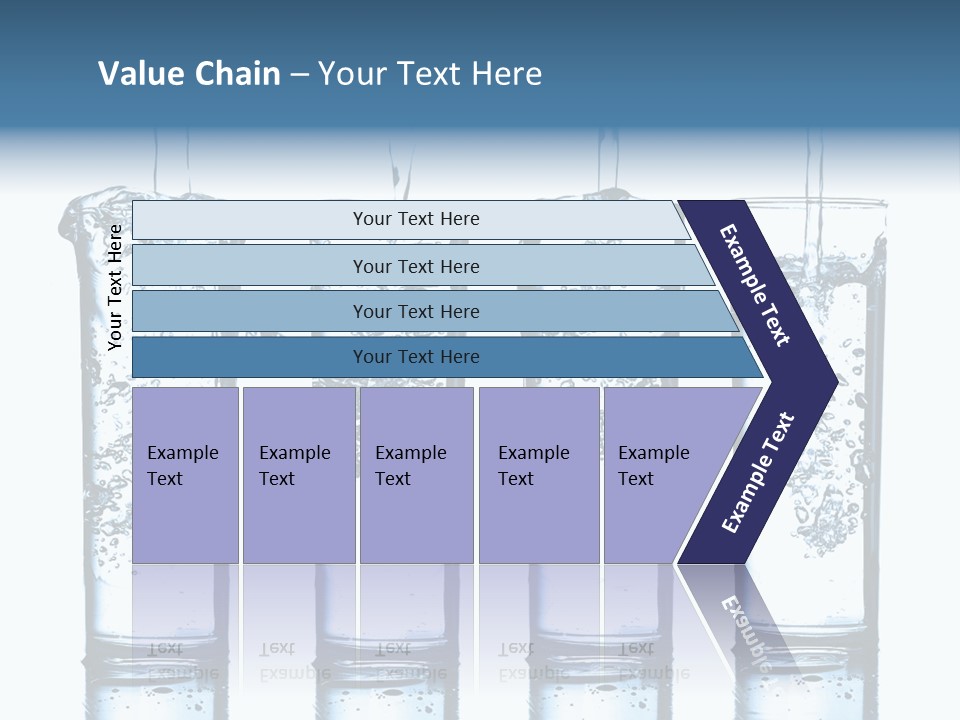 Fresh Water Ripple PowerPoint Template