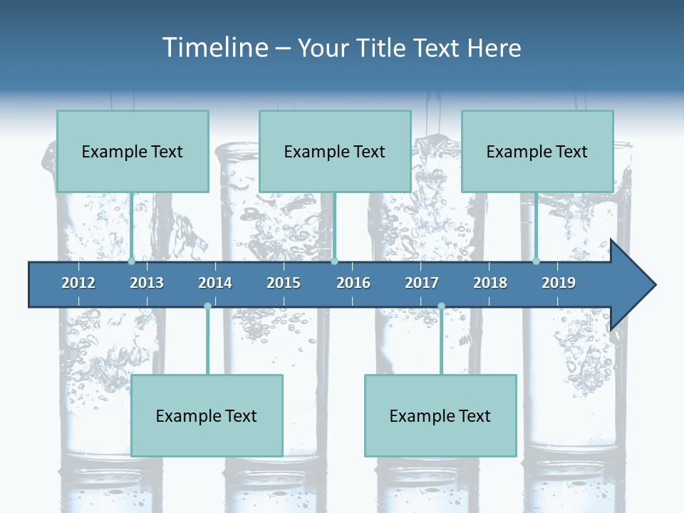 Fresh Water Ripple PowerPoint Template