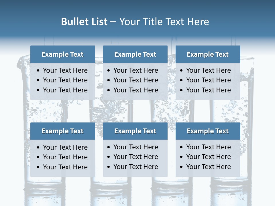 Fresh Water Ripple PowerPoint Template