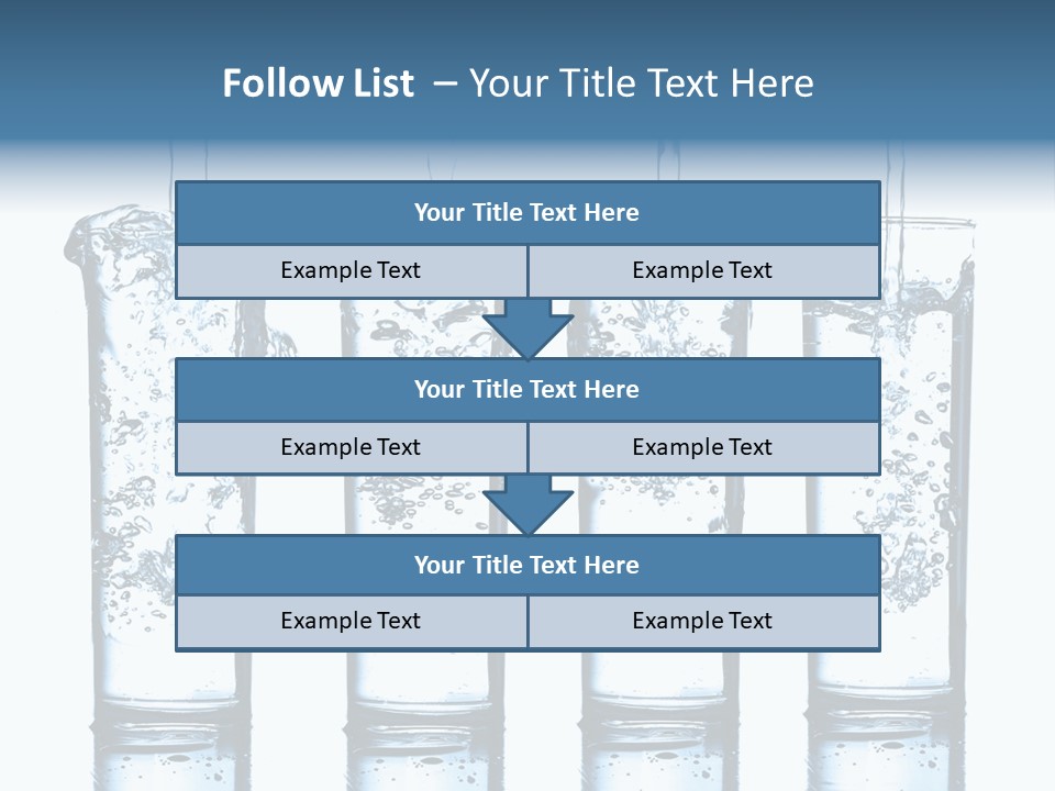 Fresh Water Ripple PowerPoint Template