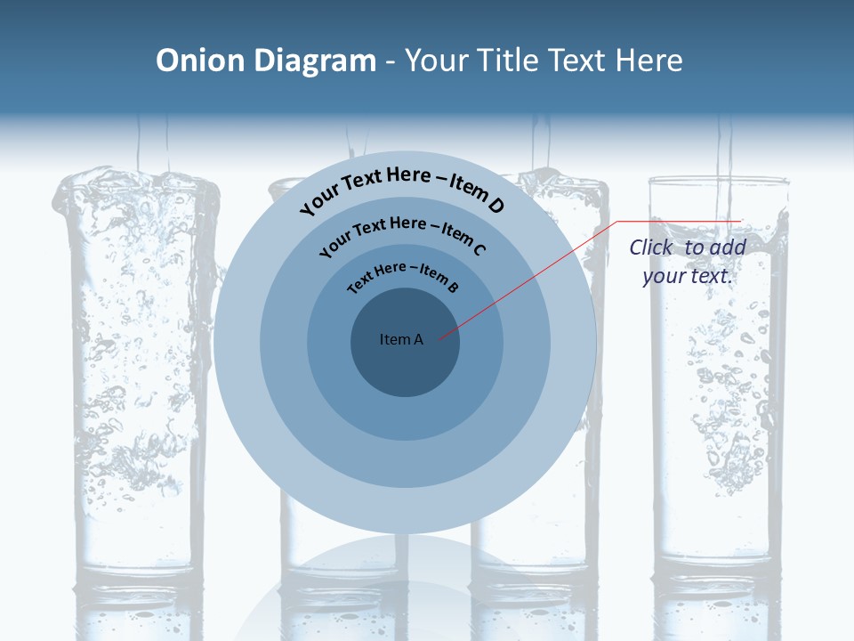 Fresh Water Ripple PowerPoint Template