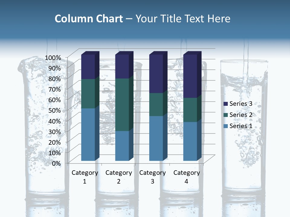 Fresh Water Ripple PowerPoint Template
