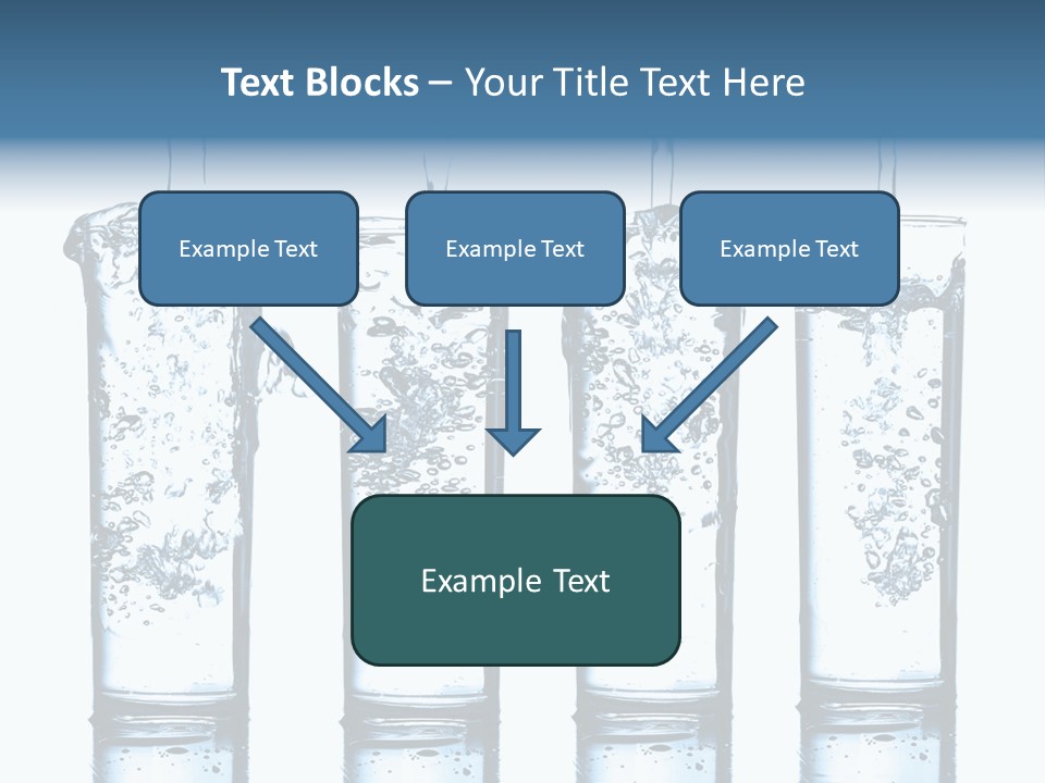 Fresh Water Ripple PowerPoint Template