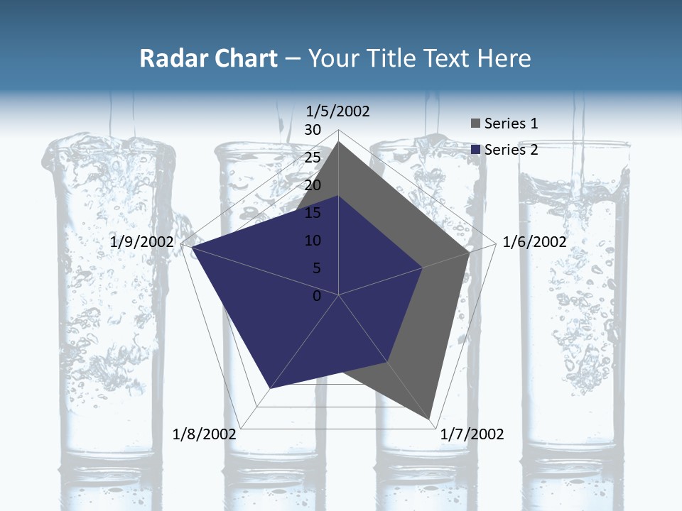 Fresh Water Ripple PowerPoint Template