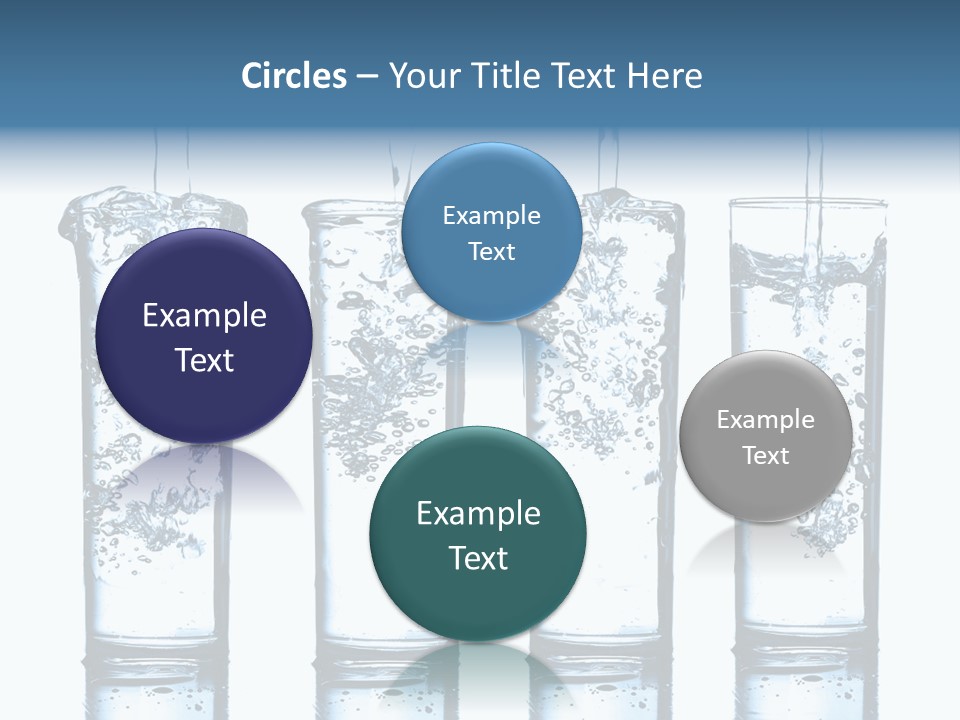 Fresh Water Ripple PowerPoint Template