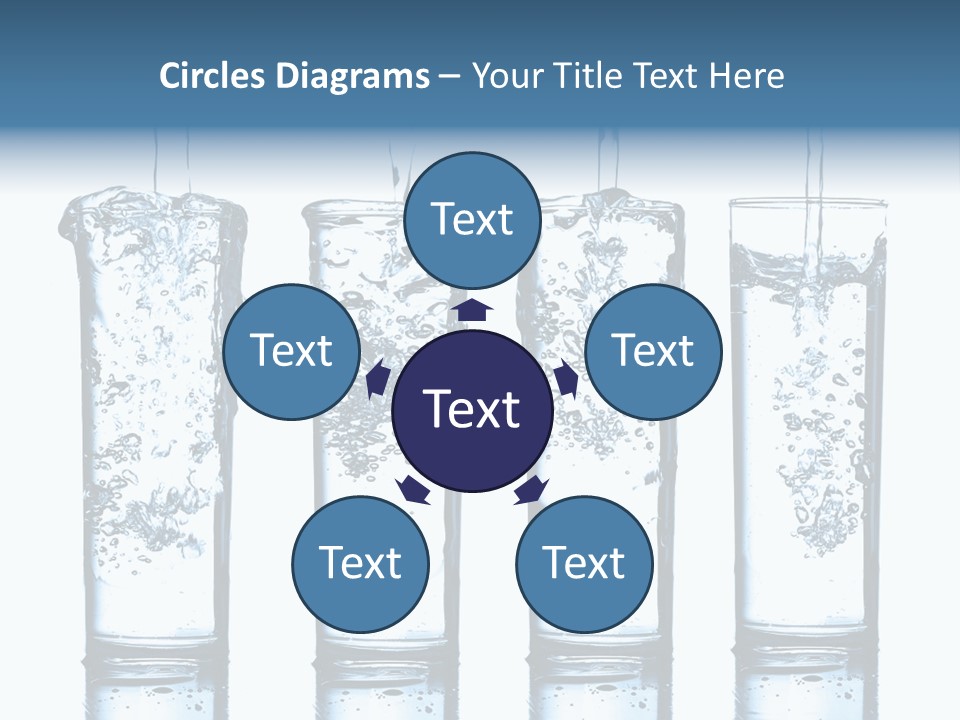 Fresh Water Ripple PowerPoint Template