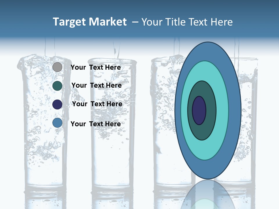 Fresh Water Ripple PowerPoint Template