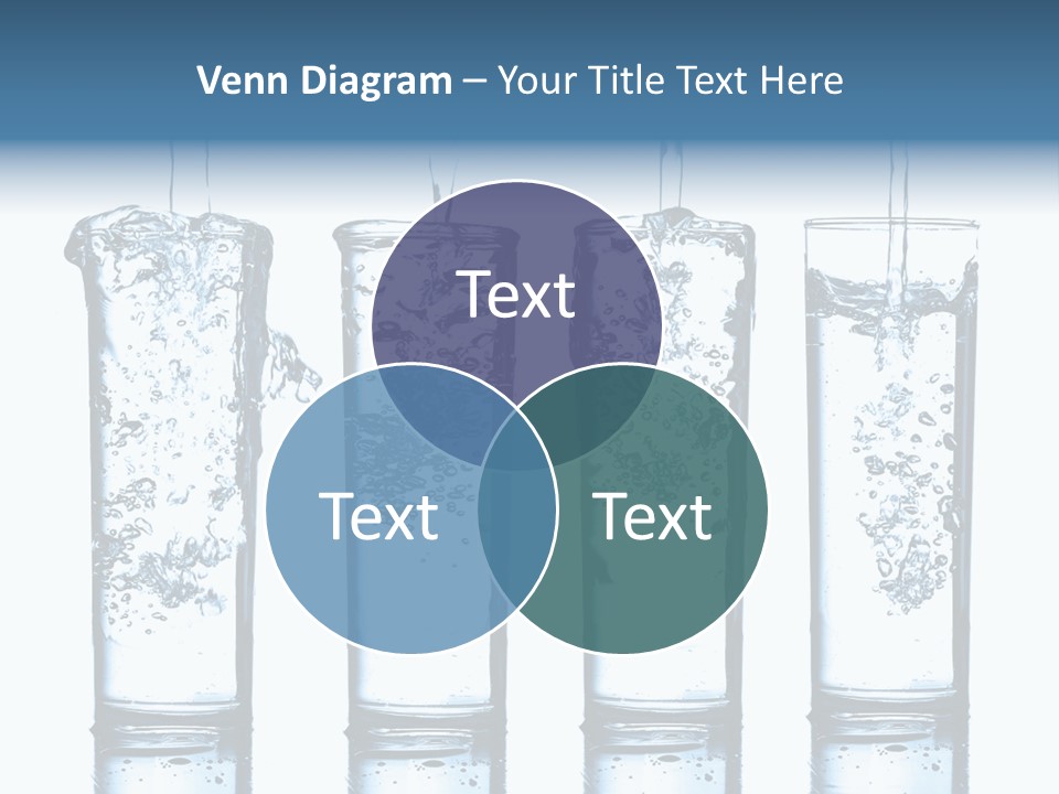 Fresh Water Ripple PowerPoint Template