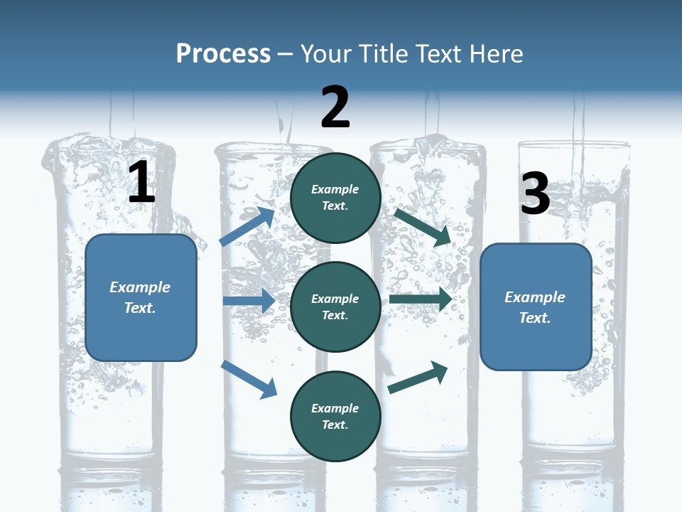 Fresh Water Ripple PowerPoint Template