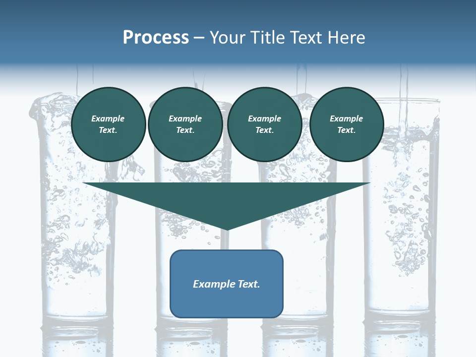 Fresh Water Ripple PowerPoint Template