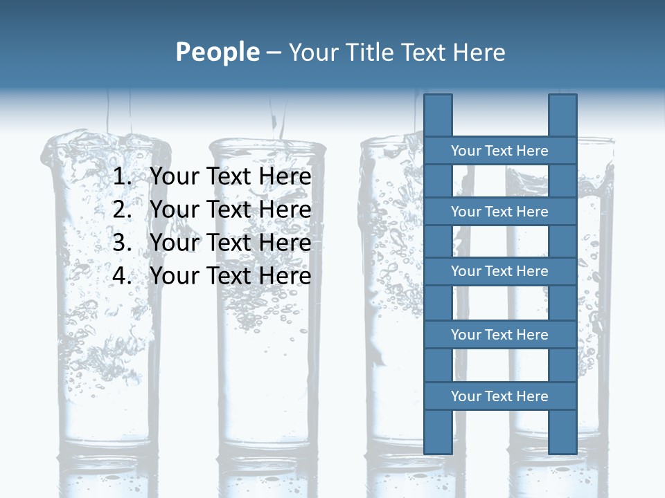 Fresh Water Ripple PowerPoint Template