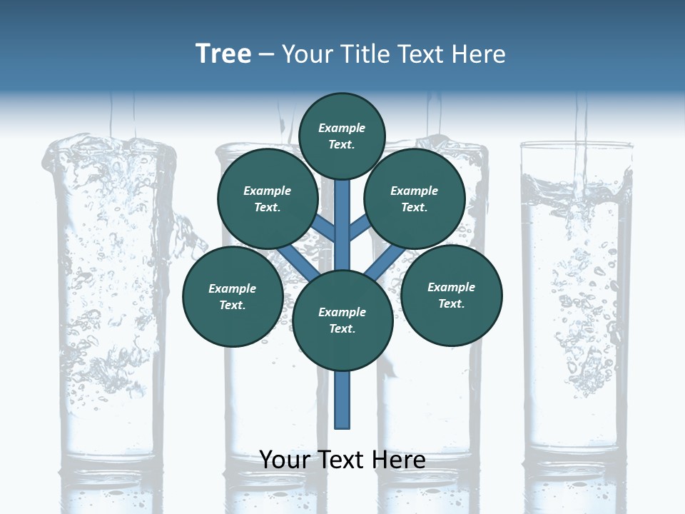 Fresh Water Ripple PowerPoint Template