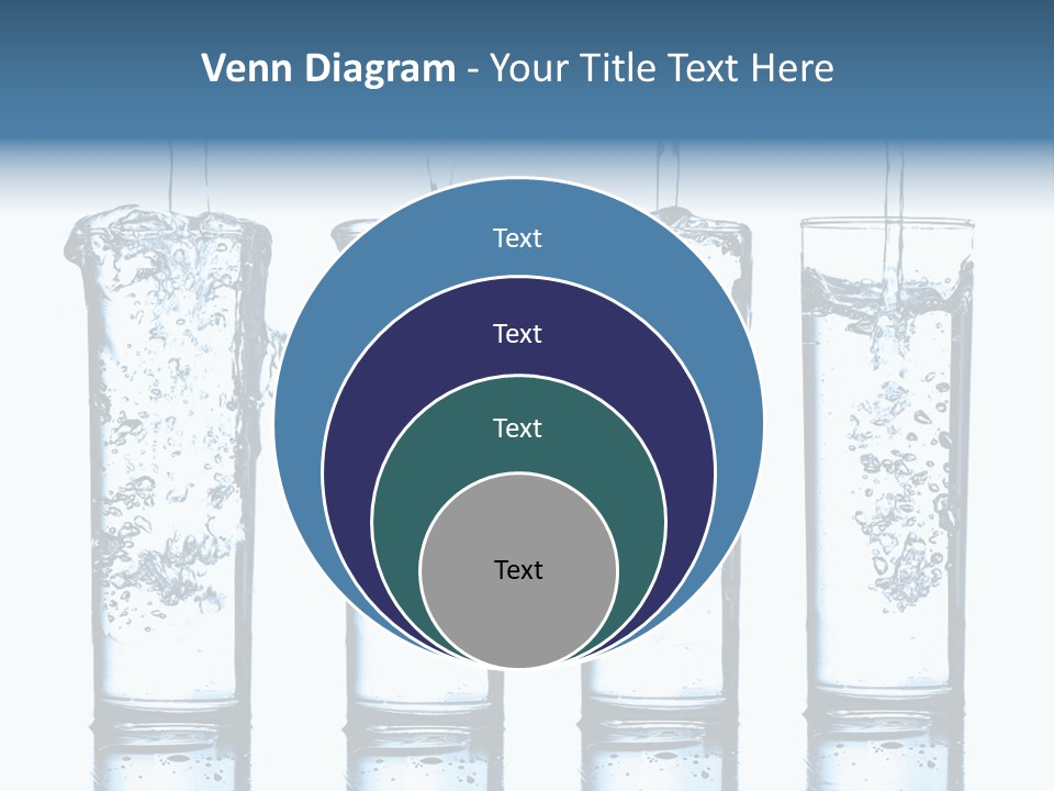 Fresh Water Ripple PowerPoint Template