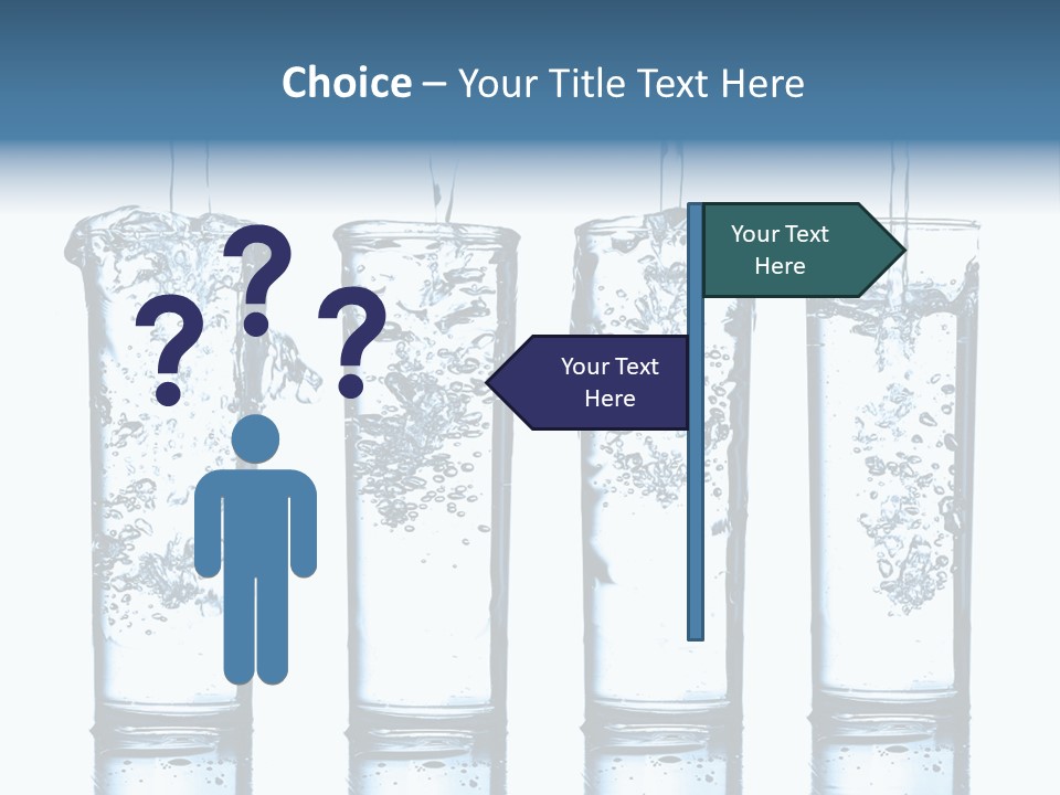 Fresh Water Ripple PowerPoint Template