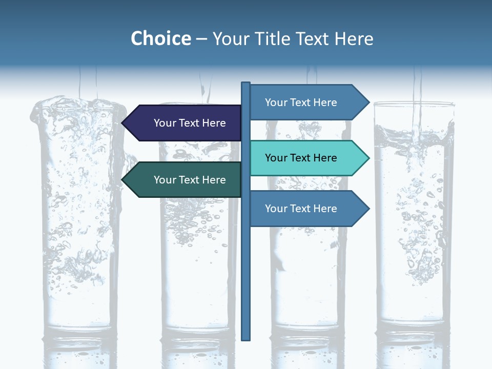 Fresh Water Ripple PowerPoint Template