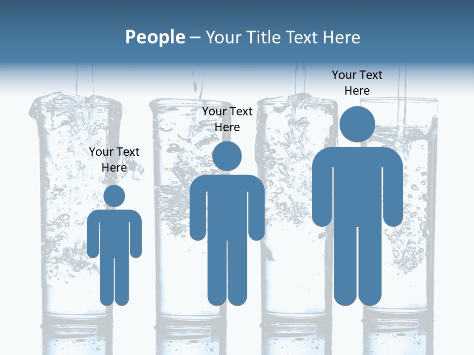 Fresh Water Ripple PowerPoint Template