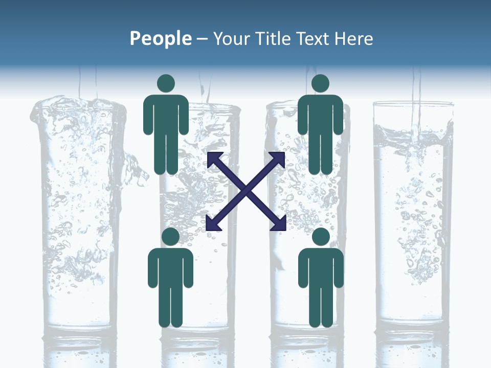 Fresh Water Ripple PowerPoint Template