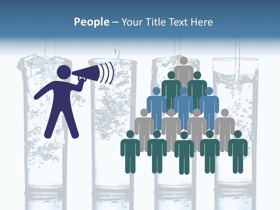 Fresh Water Ripple PowerPoint Template