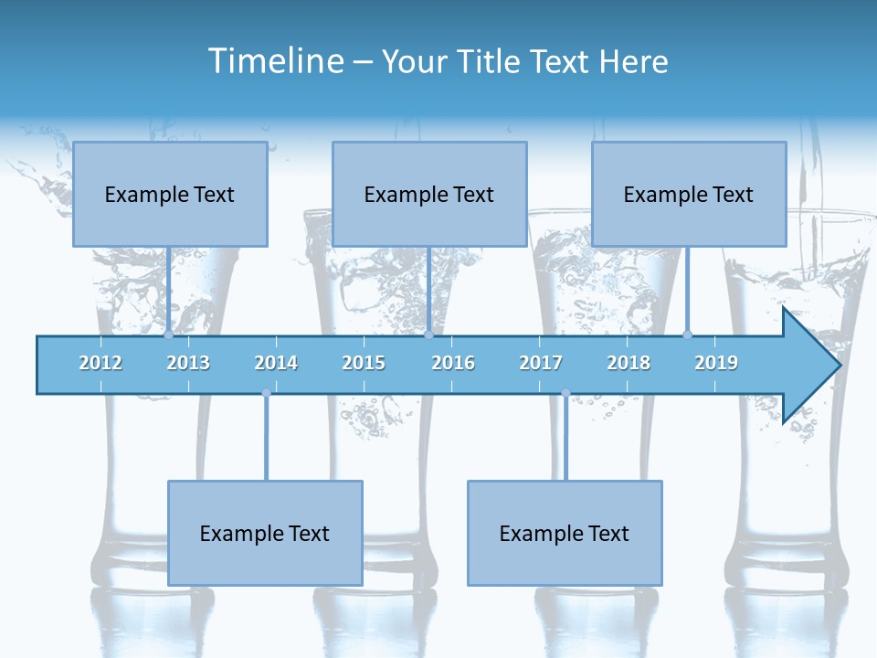 Cube Isolated Flowing PowerPoint Template