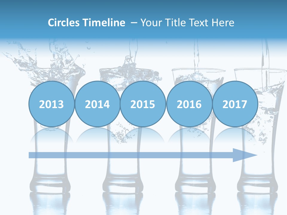 Cube Isolated Flowing PowerPoint Template