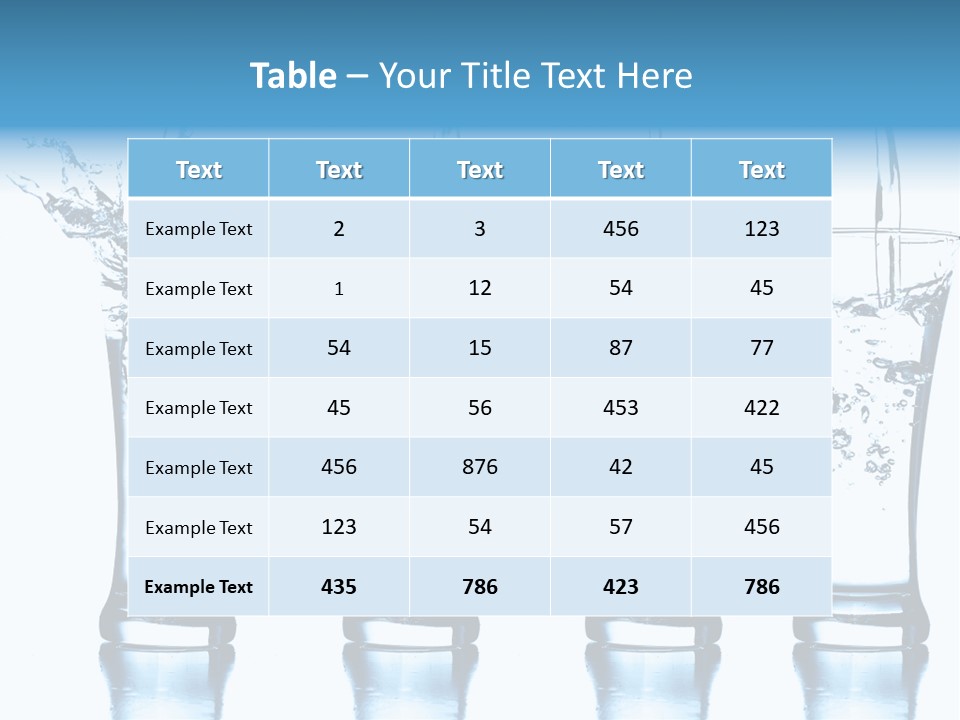 Cube Isolated Flowing PowerPoint Template