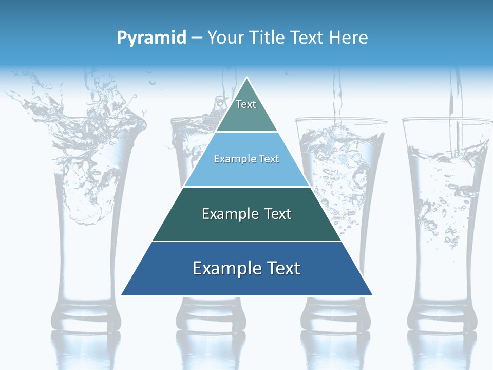 Cube Isolated Flowing PowerPoint Template