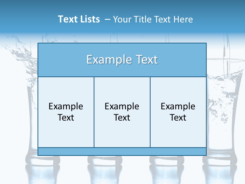 Cube Isolated Flowing PowerPoint Template
