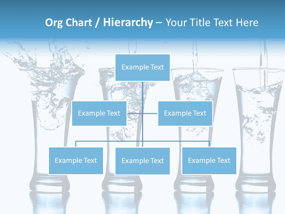 Cube Isolated Flowing PowerPoint Template