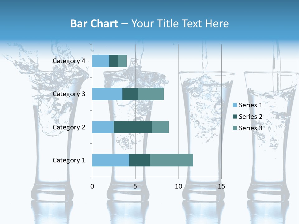 Cube Isolated Flowing PowerPoint Template