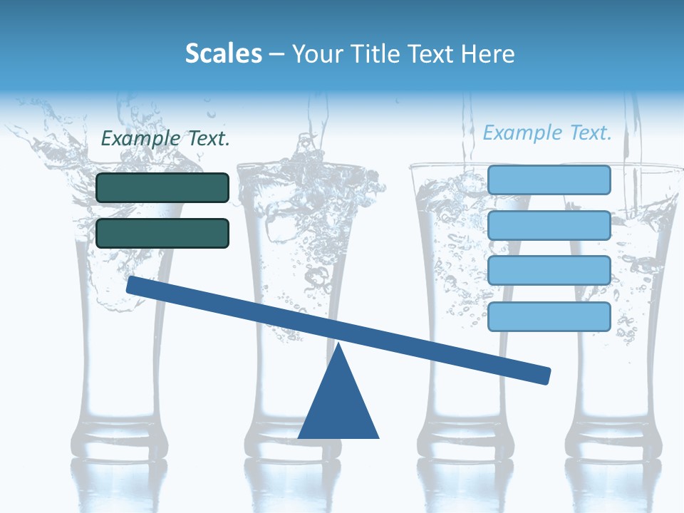 Cube Isolated Flowing PowerPoint Template