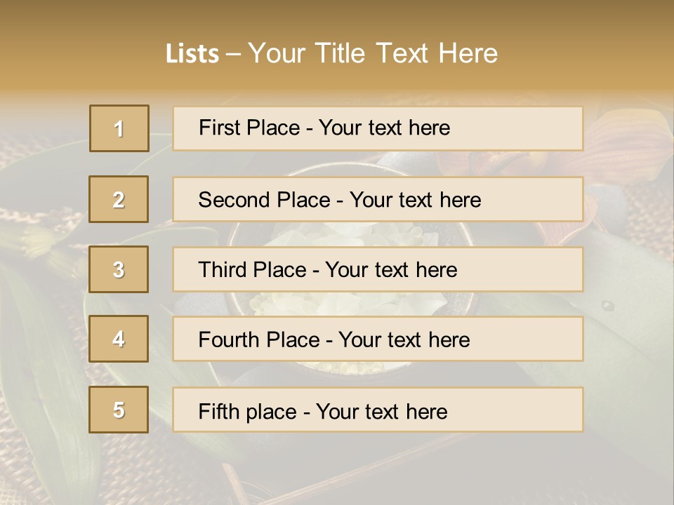 Body Salt Renew PowerPoint Template