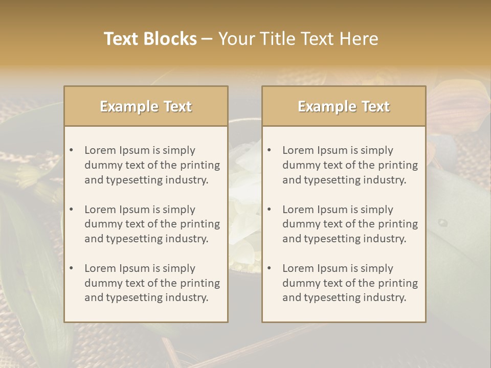 Body Salt Renew PowerPoint Template