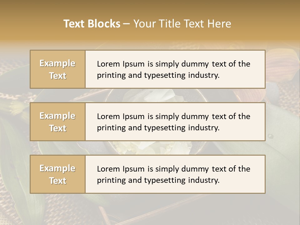 Body Salt Renew PowerPoint Template