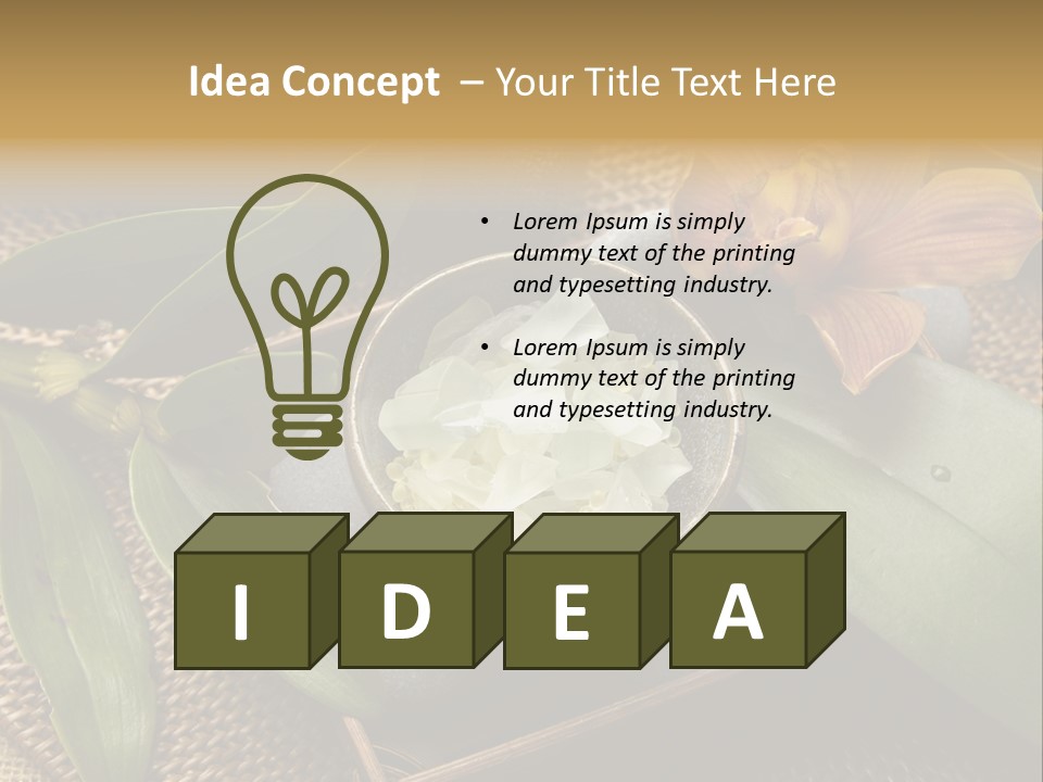 Body Salt Renew PowerPoint Template