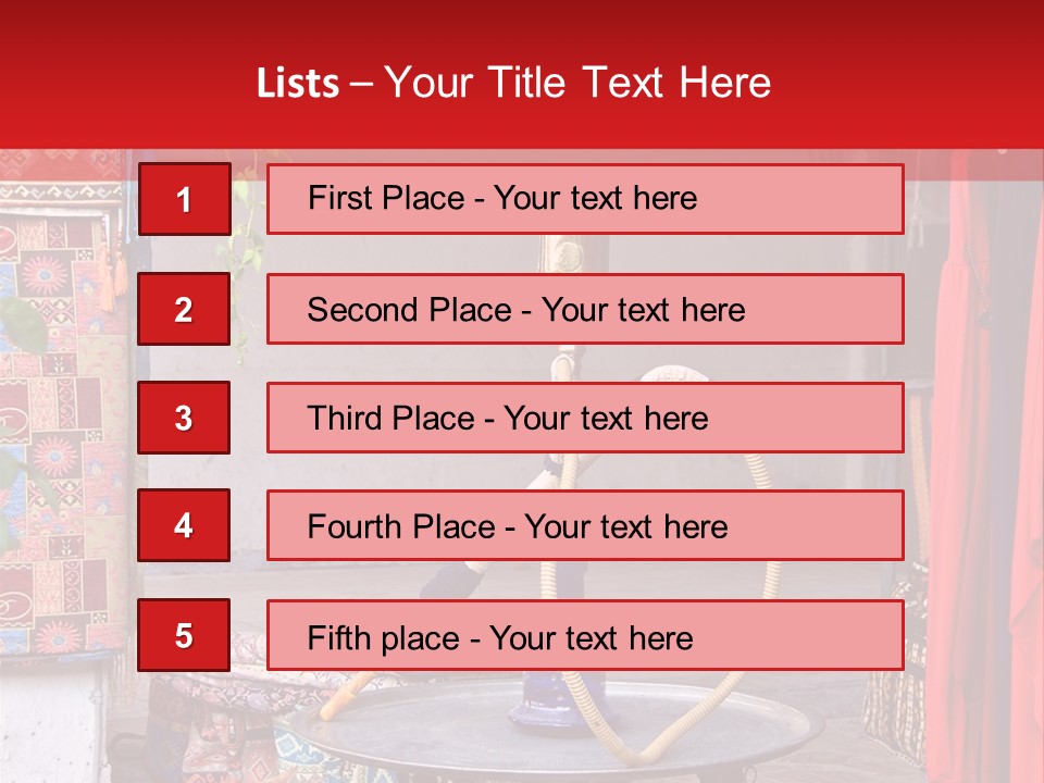 Middle Bong Asian PowerPoint Template