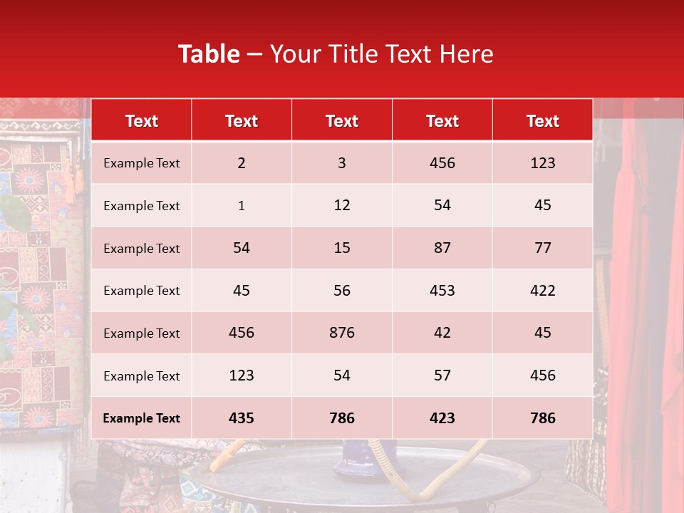 Middle Bong Asian PowerPoint Template