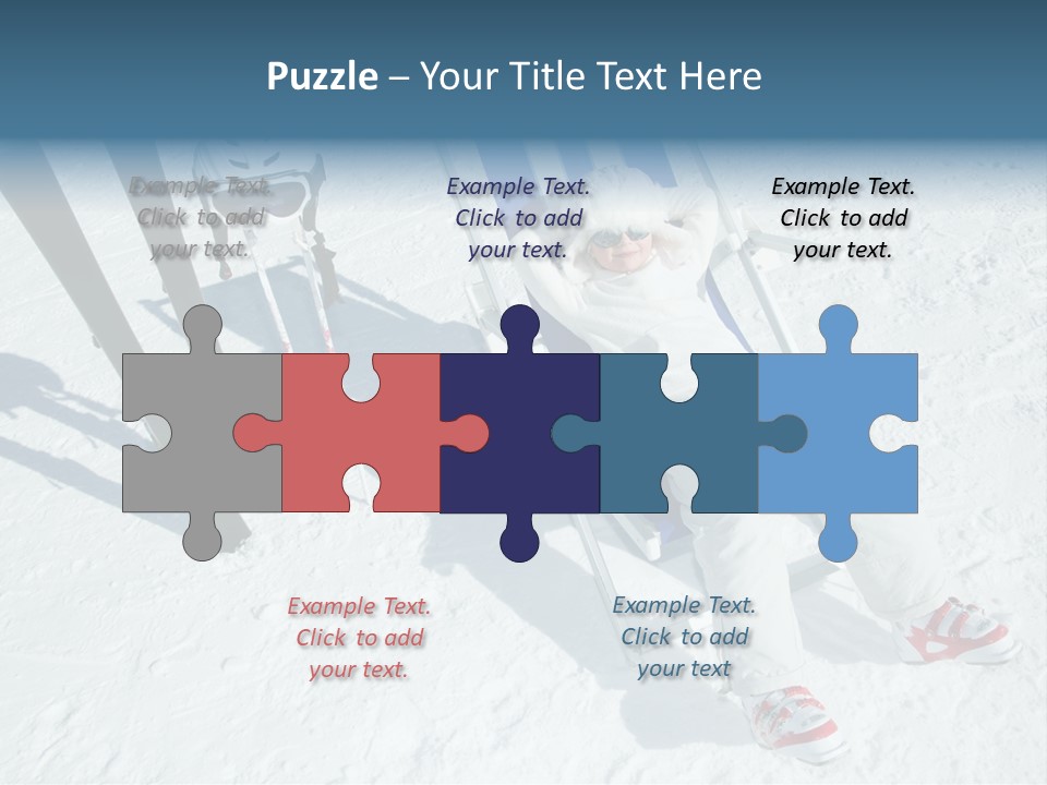 Exercising Tirol Girl PowerPoint Template