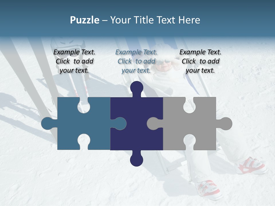 Exercising Tirol Girl PowerPoint Template