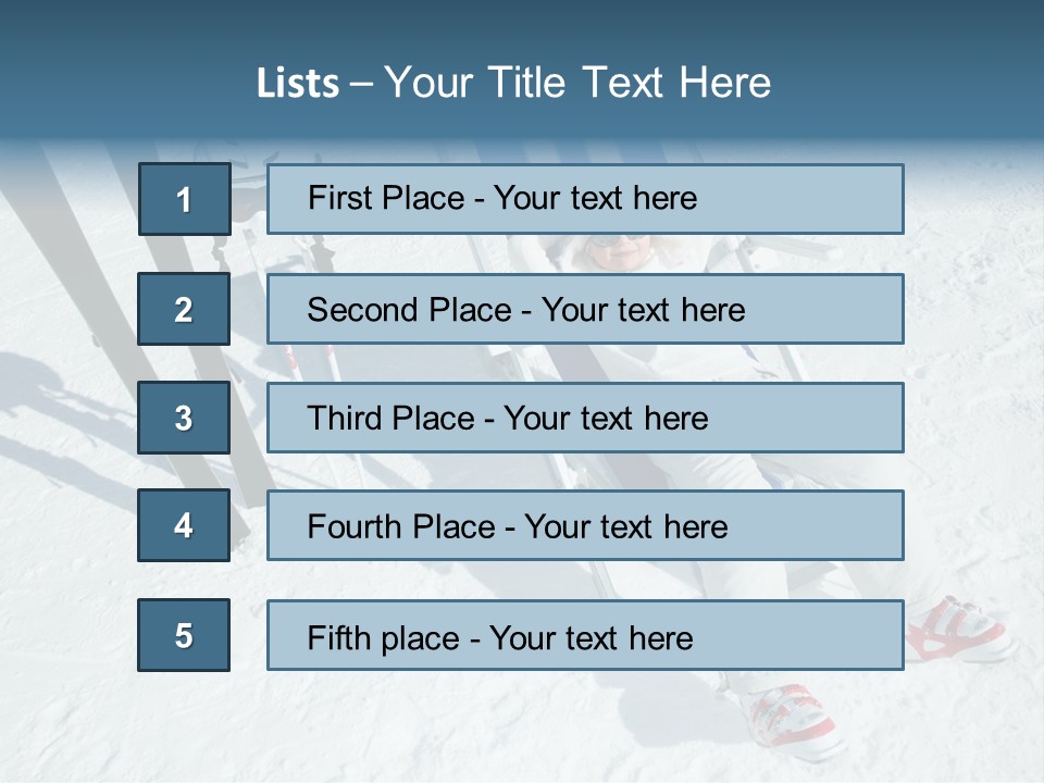 Exercising Tirol Girl PowerPoint Template