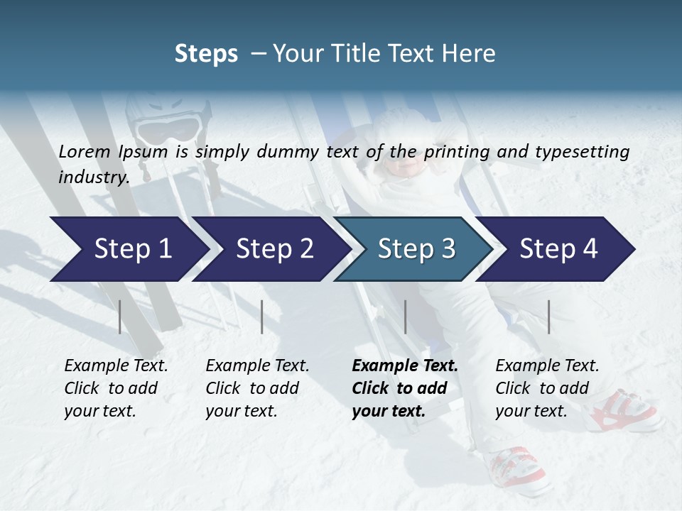 Exercising Tirol Girl PowerPoint Template