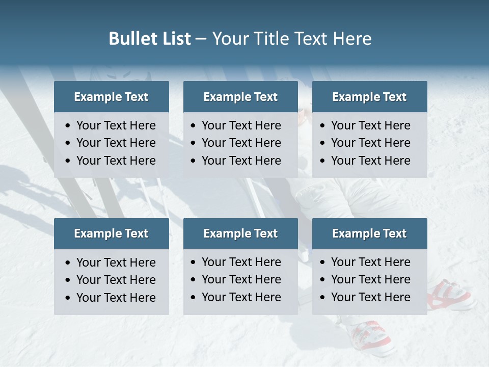 Exercising Tirol Girl PowerPoint Template