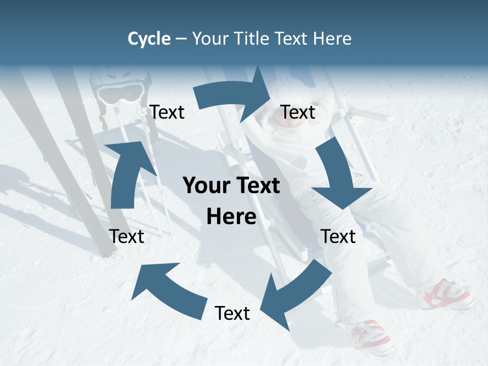 Exercising Tirol Girl PowerPoint Template